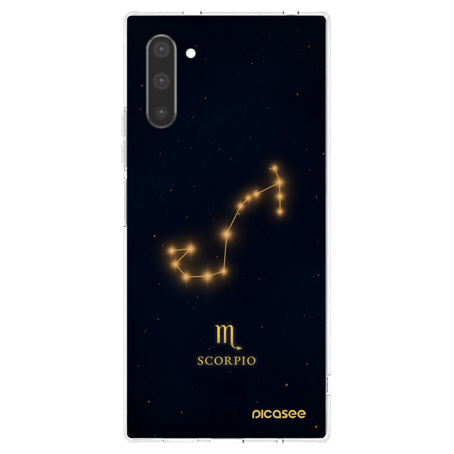 Picasee silikonska prozirna maskica za Samsung Galaxy Note 10 N970F - SCORPIO