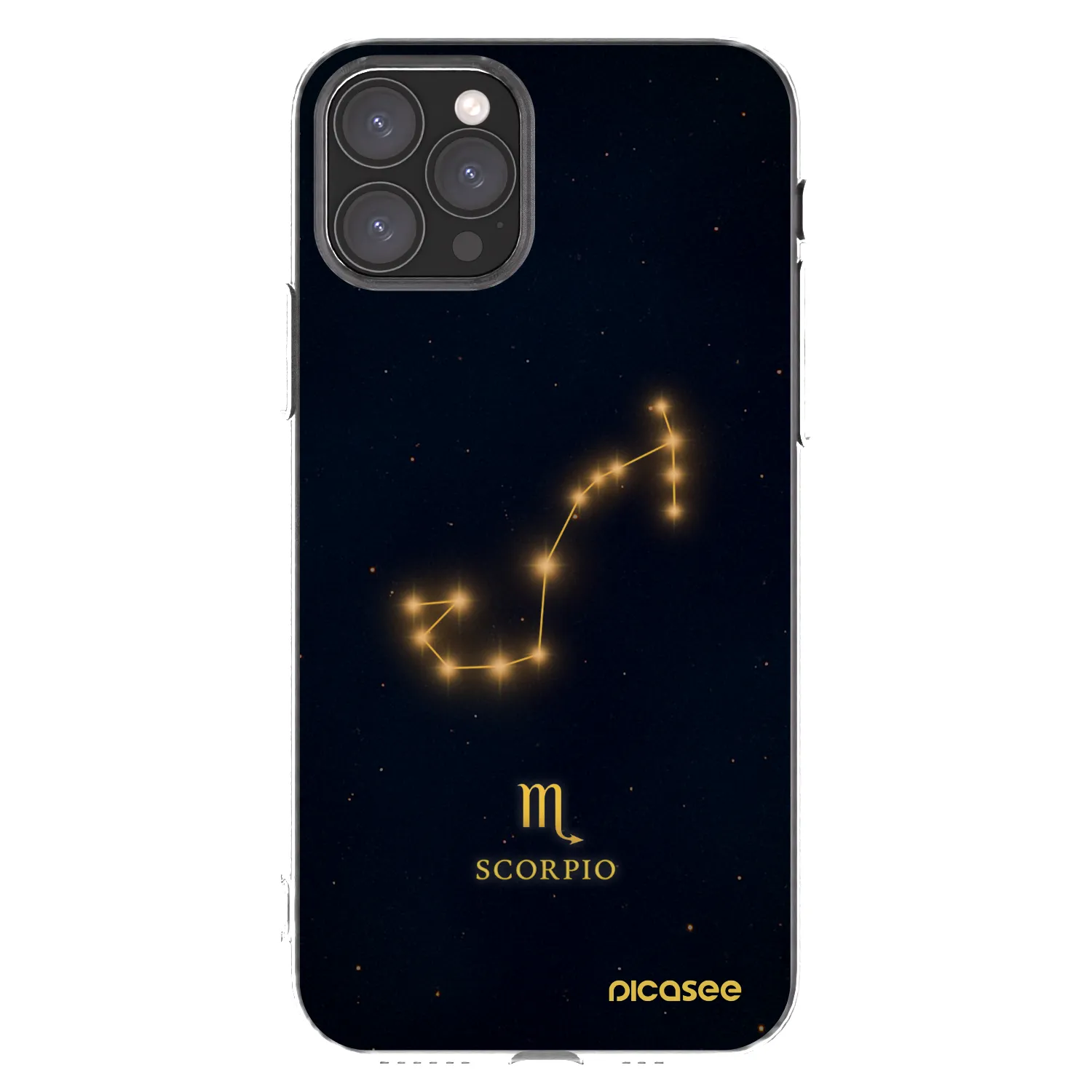 Picasee silikonska prozirna maskica za Apple iPhone 11 Pro - SCORPIO