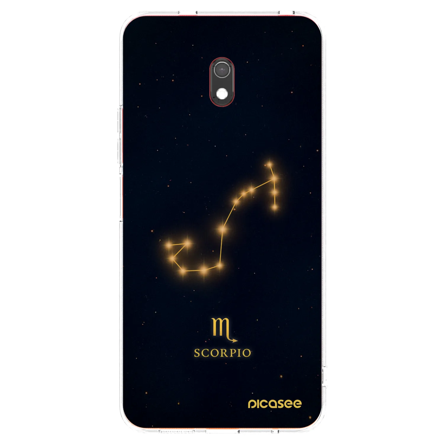 Picasee silikonska prozirna maskica za Xiaomi Redmi 8A - SCORPIO