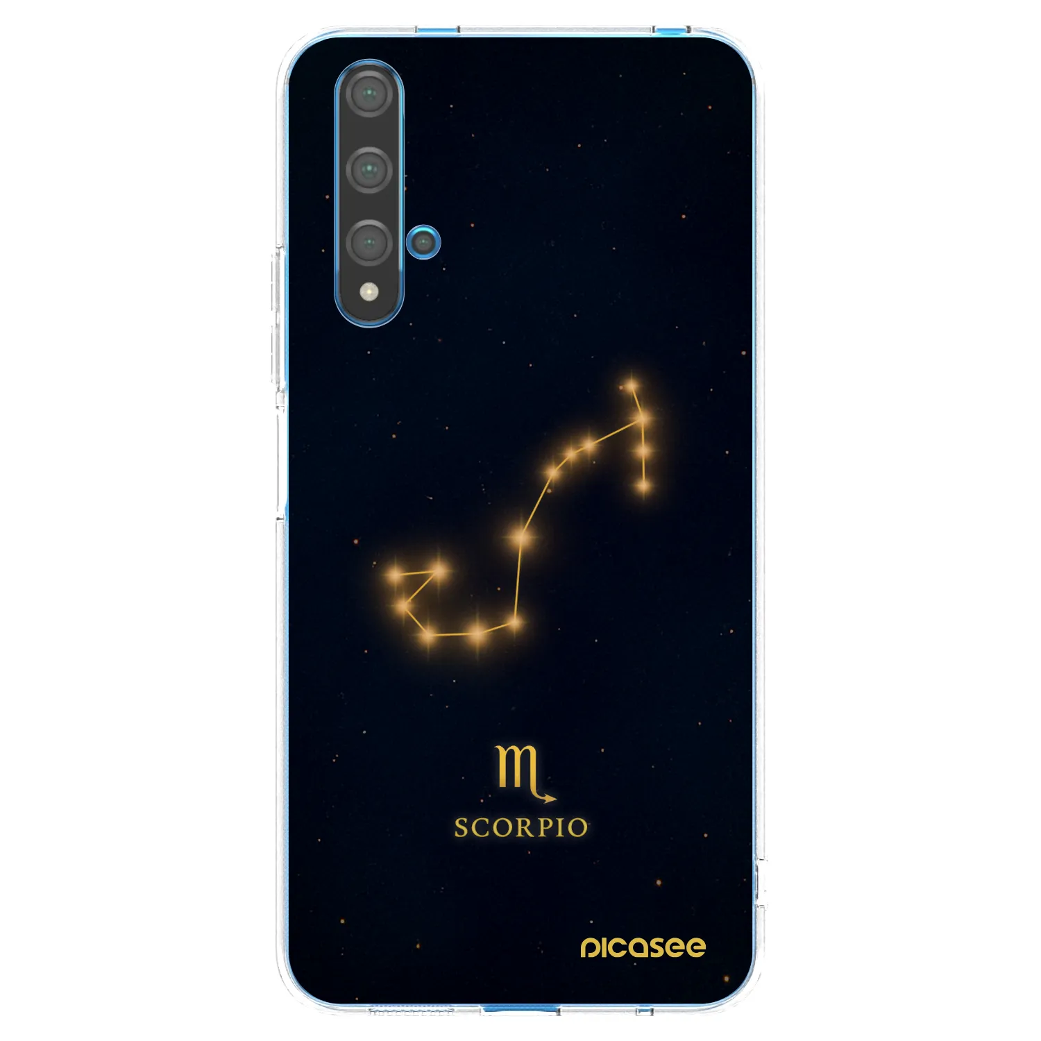 Picasee silikonska prozirna maskica za Huawei Nova 5T - SCORPIO