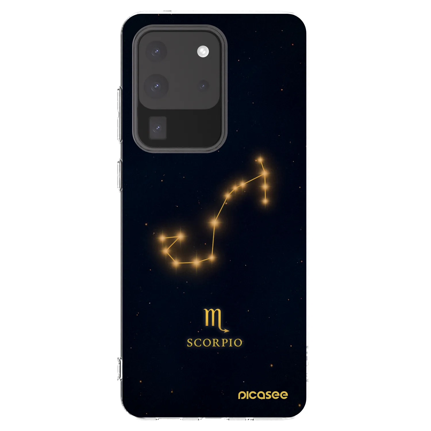 Picasee silikonska prozirna maskica za Samsung Galaxy S20 Ultra 5G G988F - SCORPIO