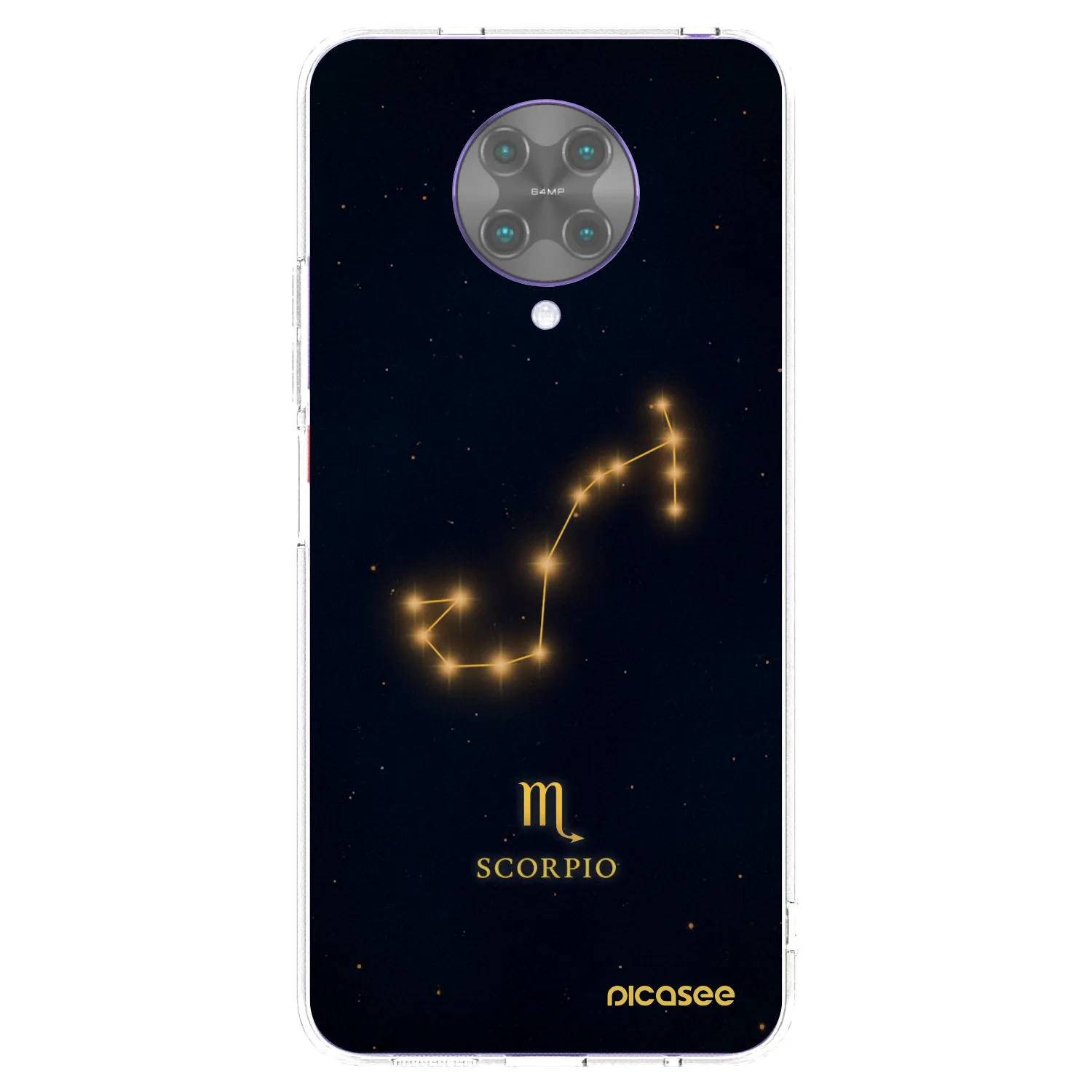 Picasee silikonska prozirna maskica za Xiaomi Poco F2 Pro - SCORPIO