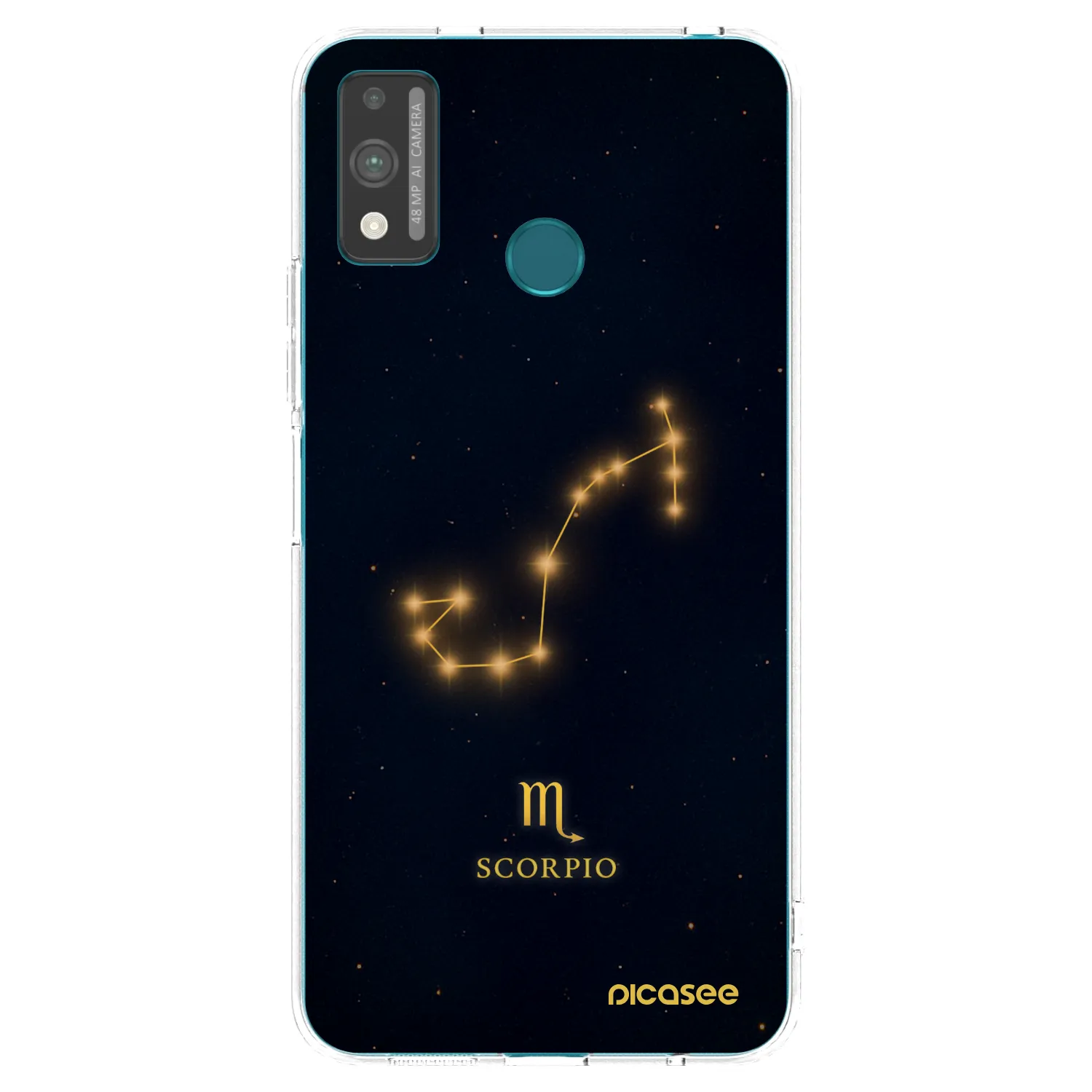 Picasee silikonska prozirna maskica za Honor 9X Lite - SCORPIO