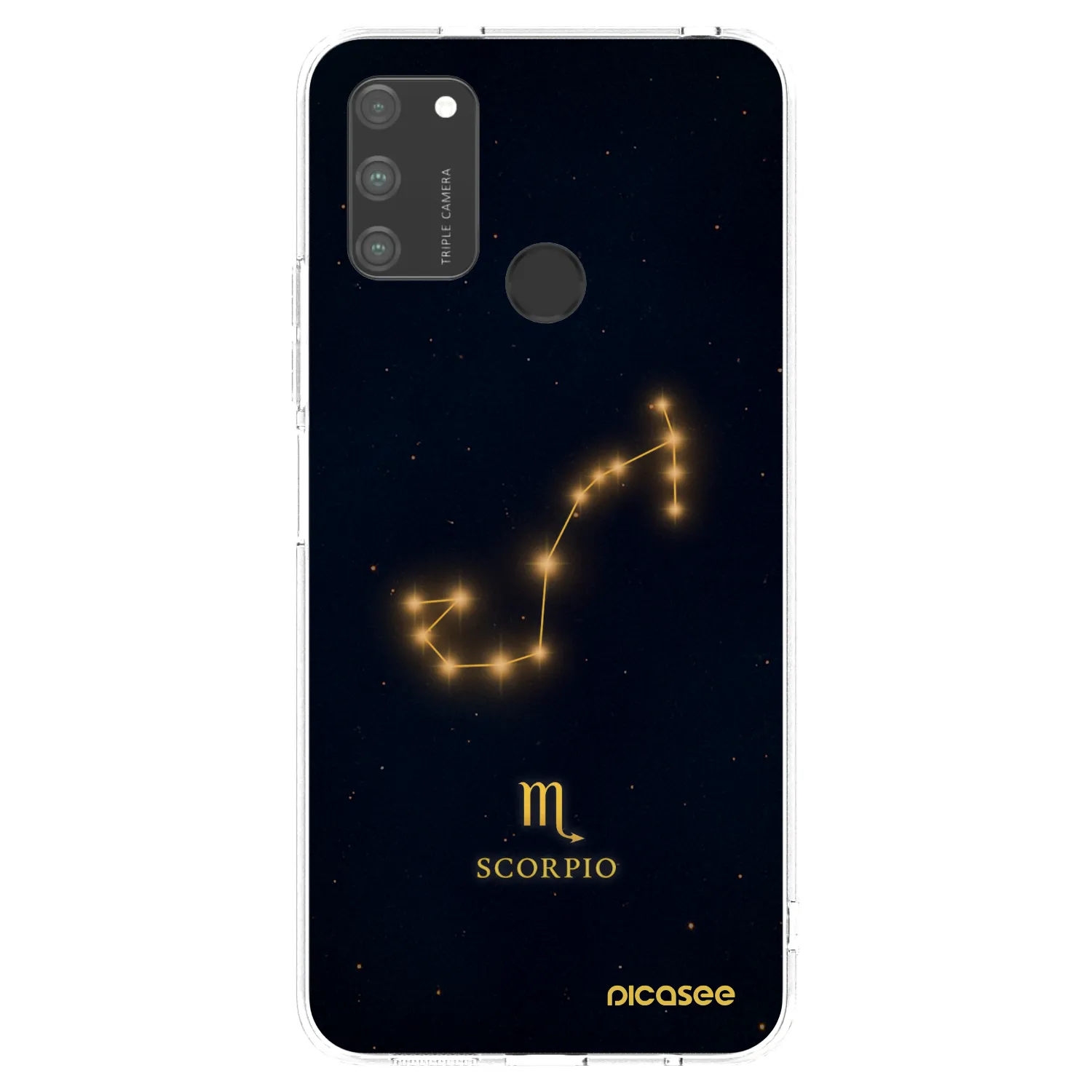 Picasee silikonska prozirna maskica za Honor 9A - SCORPIO