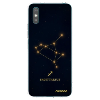 Picasee silikonska prozirna maskica za Xiaomi Redmi 9A - SAGITTARIUS