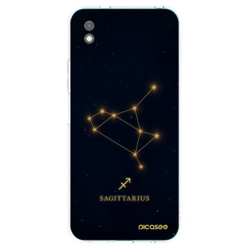 Picasee crna silikonska maskica za Xiaomi Redmi 9A - SAGITTARIUS