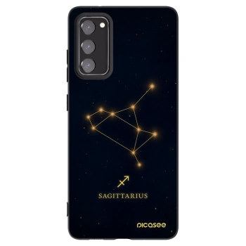 Picasee crna silikonska maskica za Samsung Galaxy S20 FE - SAGITTARIUS