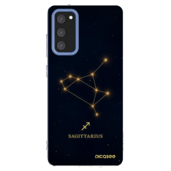 Picasee silikonska prozirna maskica za Samsung Galaxy S20 FE - SAGITTARIUS
