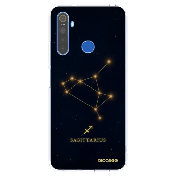Picasee silikonska prozirna maskica za Realme 5 - SAGITTARIUS