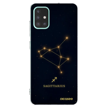 Picasee silikonska prozirna maskica za Samsung Galaxy M31s - SAGITTARIUS