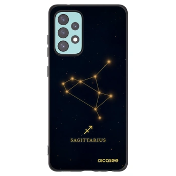 Picasee crna silikonska maskica za Samsung Galaxy A72 A725F - SAGITTARIUS
