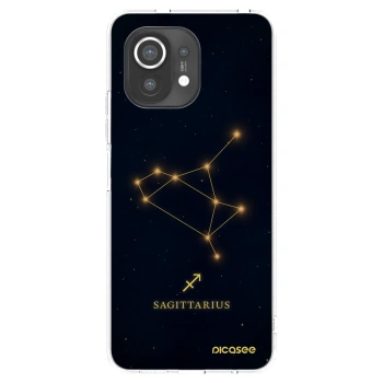 Picasee silikonska prozirna maskica za Xiaomi Mi 11 - SAGITTARIUS