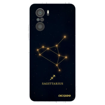Picasee silikonska prozirna maskica za Xiaomi Poco F3 - SAGITTARIUS
