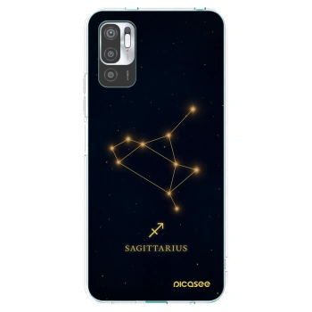Picasee silikonska prozirna maskica za Xiaomi Redmi Note 10 5G - SAGITTARIUS