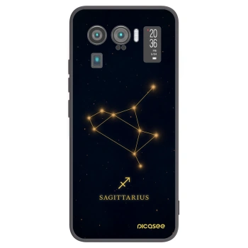 Picasee crna silikonska maskica za Xiaomi Mi 11 Ultra - SAGITTARIUS