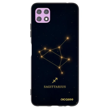 Picasee crna silikonska maskica za Samsung Galaxy A22 A226B 5G - SAGITTARIUS