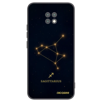 Picasee crna silikonska maskica za Xiaomi Redmi Note 9T - SAGITTARIUS