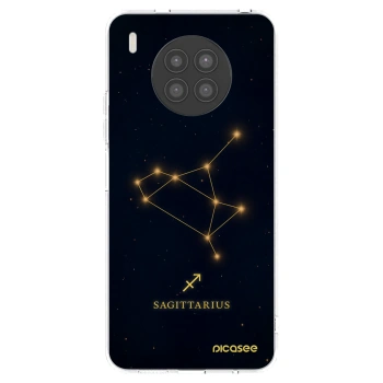 Picasee silikonska prozirna maskica za Huawei Nova 8i - SAGITTARIUS