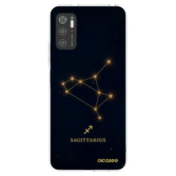 Picasee silikonska prozirna maskica za Xiaomi Poco M3 Pro 5G - SAGITTARIUS