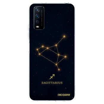 Picasee silikonska prozirna maskica za Vivo Y11s - SAGITTARIUS