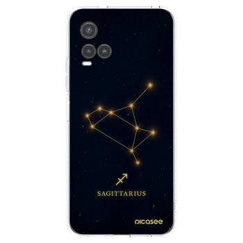 Picasee silikonska prozirna maskica za Vivo Y33s - SAGITTARIUS
