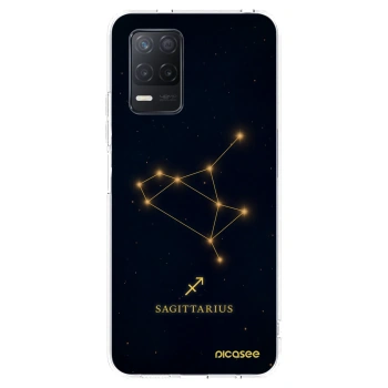 Picasee silikonska prozirna maskica za Realme 8 5G - SAGITTARIUS