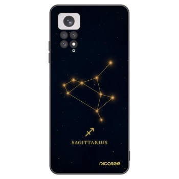 Picasee crna silikonska maskica za Xiaomi Redmi Note 11 - SAGITTARIUS