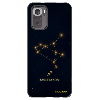 Picasee crna silikonska maskica za Xiaomi Redmi Note 11S 4G - SAGITTARIUS
