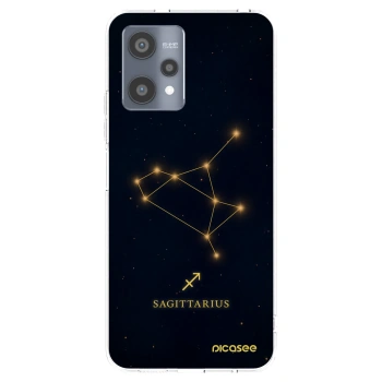 Picasee silikonska prozirna maskica za Realme 9 Pro 5G - SAGITTARIUS