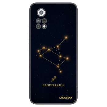 Picasee crna silikonska maskica za Xiaomi Poco X4 Pro 5G - SAGITTARIUS