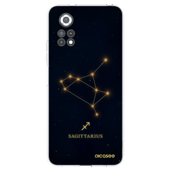 Picasee silikonska prozirna maskica za Xiaomi Poco X4 Pro 5G - SAGITTARIUS