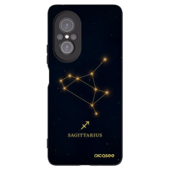 Picasee crna silikonska maskica za Huawei Nova 9 SE - SAGITTARIUS