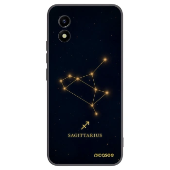 Picasee crna silikonska maskica za Vivo Y01 - SAGITTARIUS