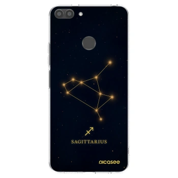 Picasee silikonska prozirna maskica za Huawei P Smart - SAGITTARIUS