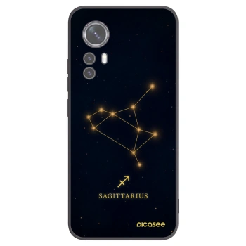 Picasee crna silikonska maskica za Xiaomi 12X - SAGITTARIUS