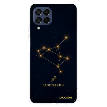 Picasee silikonska prozirna maskica za Samsung Galaxy M53 5G - SAGITTARIUS
