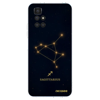 Picasee silikonska prozirna maskica za Xiaomi Redmi 10 (2022) - SAGITTARIUS