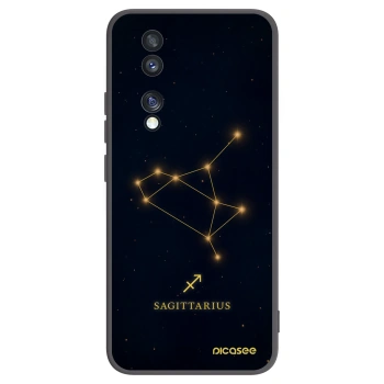 Picasee crna silikonska maskica za Honor 70 - SAGITTARIUS