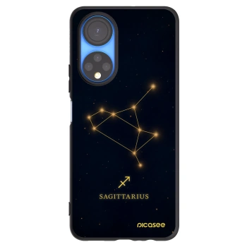 Picasee crna silikonska maskica za Honor X7 - SAGITTARIUS