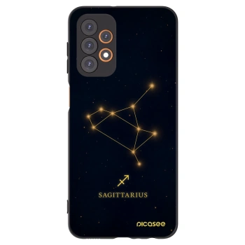 Picasee crna silikonska maskica za Samsung Galaxy A23 A235F 4G - SAGITTARIUS