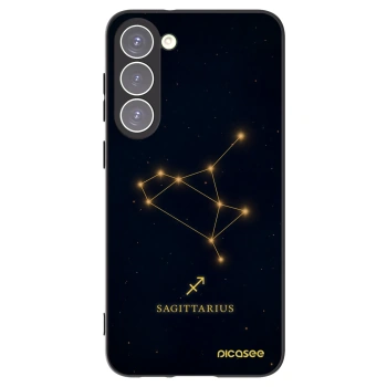 Picasee crna silikonska maskica za Samsung Galaxy S23+ 5G - SAGITTARIUS