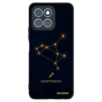 Picasee crna silikonska maskica za Honor X6 - SAGITTARIUS