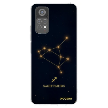 Picasee silikonska prozirna maskica za Xiaomi Redmi Note 11S 5G - SAGITTARIUS