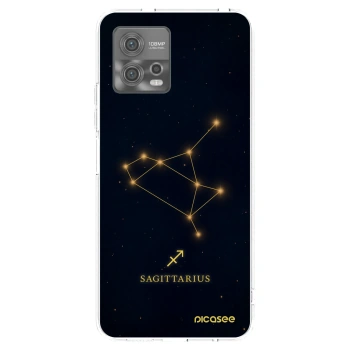 Picasee silikonska prozirna maskica za Motorola Moto G72 - SAGITTARIUS