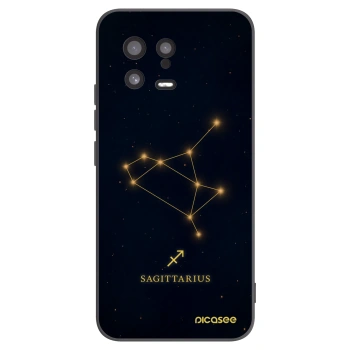 Picasee crna silikonska maskica za Xiaomi 13 - SAGITTARIUS