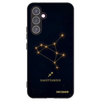 Picasee crna silikonska maskica za Samsung Galaxy A54 5G A546B - SAGITTARIUS