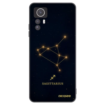 Picasee crna silikonska maskica za Xiaomi Redmi Note 12S - SAGITTARIUS