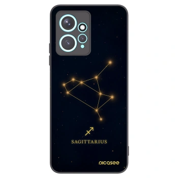 Picasee crna silikonska maskica za Xiaomi Redmi Note 12 4G - SAGITTARIUS