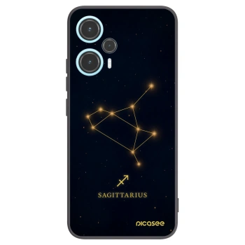 Picasee crna silikonska maskica za Xiaomi Poco F5 - SAGITTARIUS