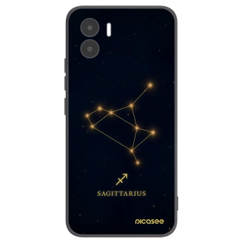 Picasee crna silikonska maskica za Xiaomi Redmi A2 - SAGITTARIUS